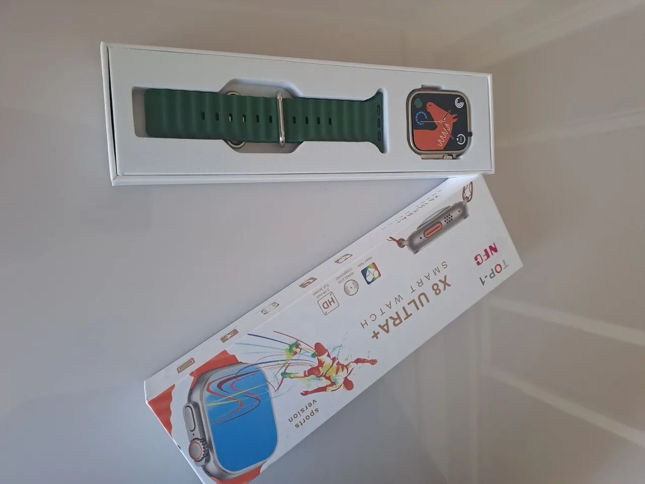 Smartwatch X8 Ultra+ NFC - Sports Version - Brinde 5 Pulseiras - Foto 4