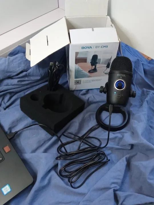 Microfone PROFISSIONAL E BARATO BOYA By-CM5  - Foto 5