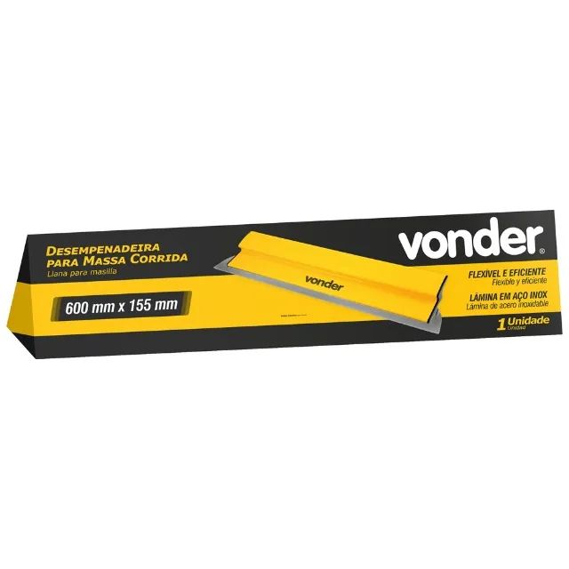 Desempenadeira Para Massa Corrida 60Cm  Vonder - Foto 3