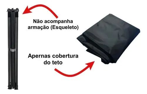 Lona para tenda gazebo 3x3 - Foto 4
