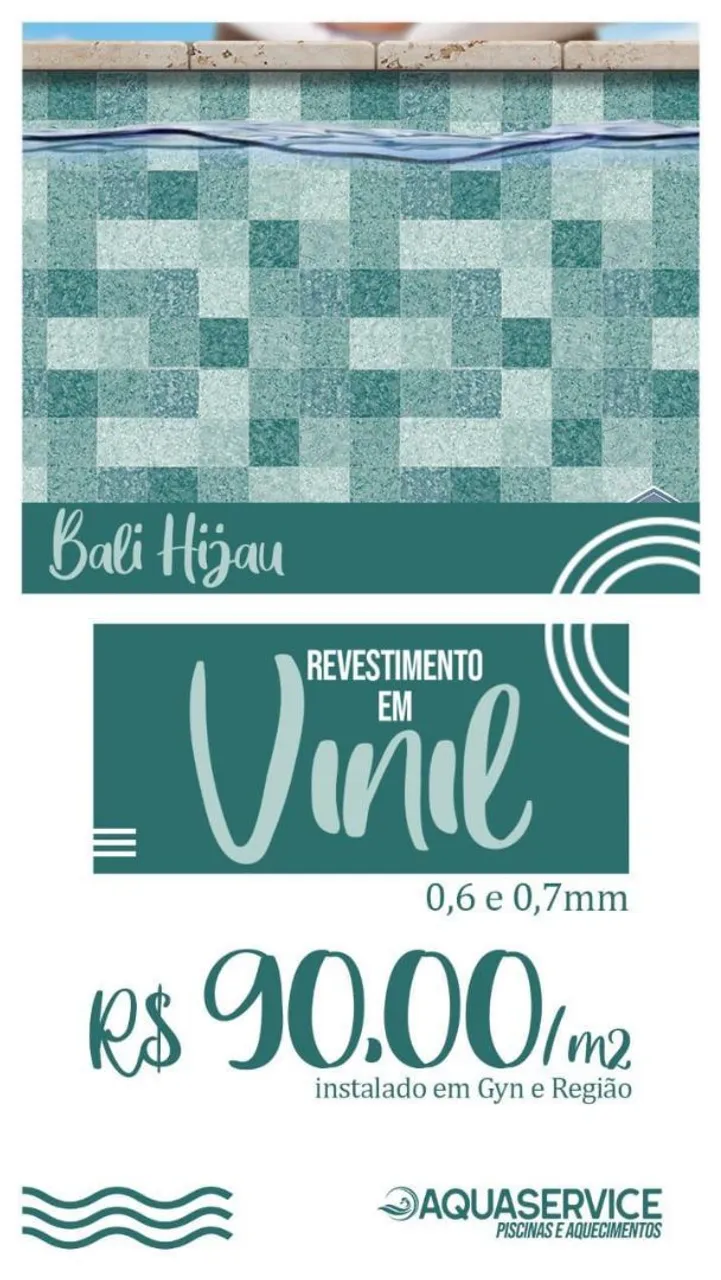 Revestimento Vinil para Piscinas