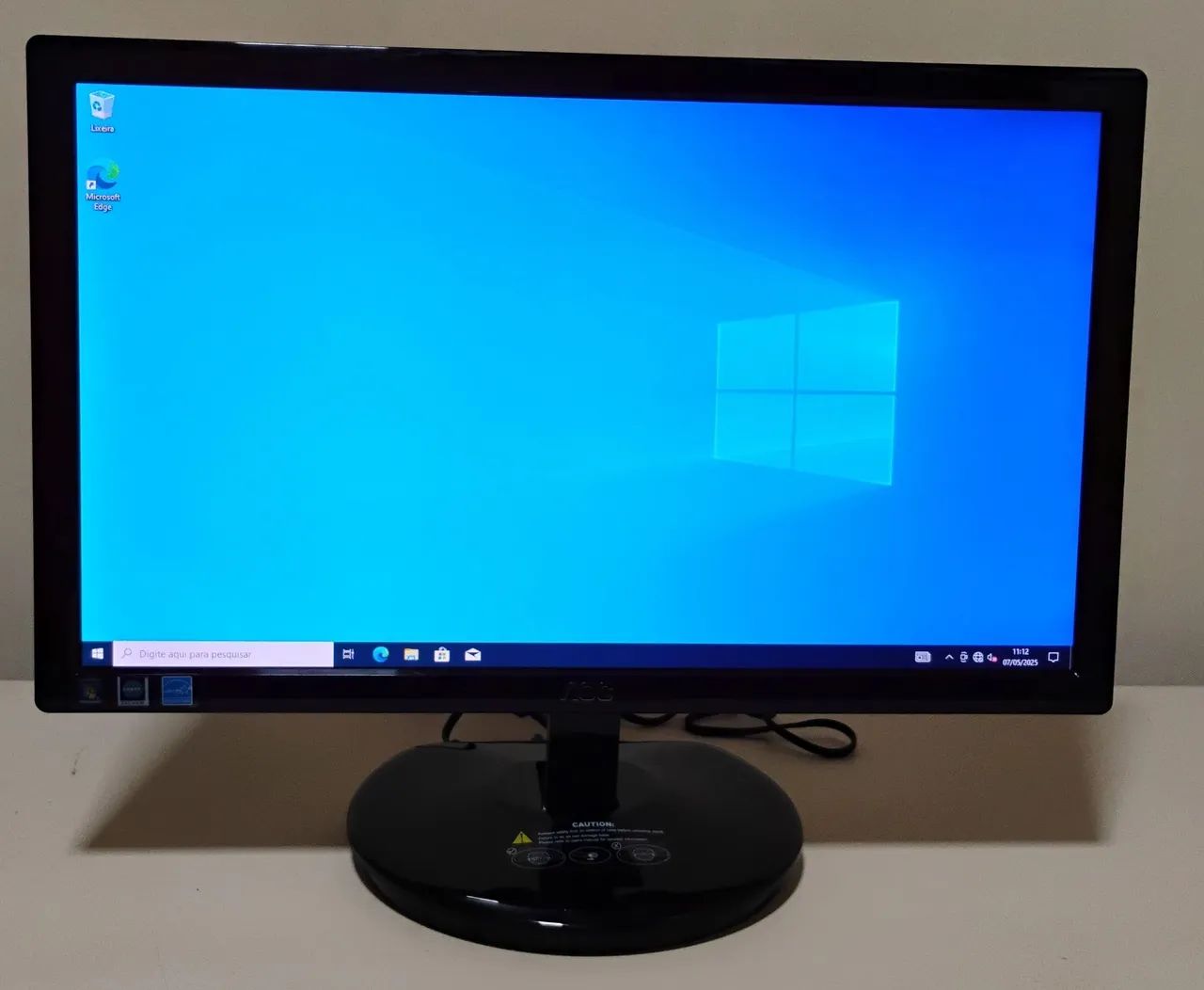 Monitor LCD AOC 20 polegadas Modelo: E2043FK