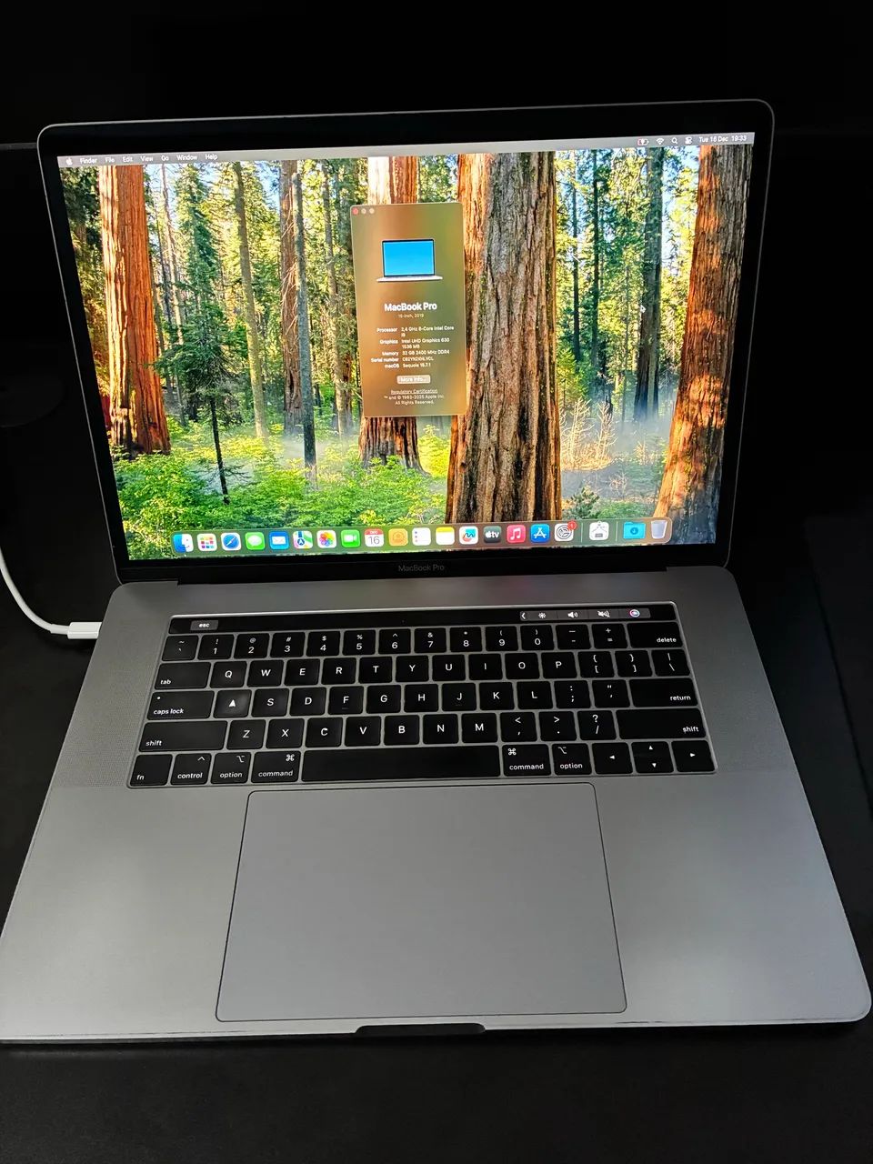 MacBook本体 MacBook Pro 2019 i9 15inch 32Gb 512Gb Apple MacBook Pro 2019 Intel Core i9 2.3GHz, 16GB, SSD 512GB