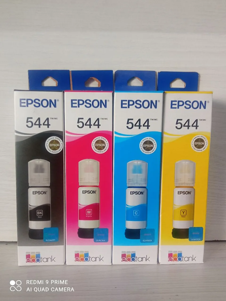 Kit de Tintas Epson 544 EcoTank - Cores Variadas