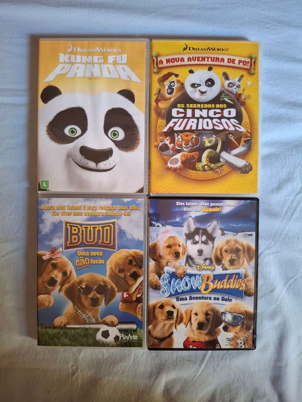 DVDs variados - INFANTIS