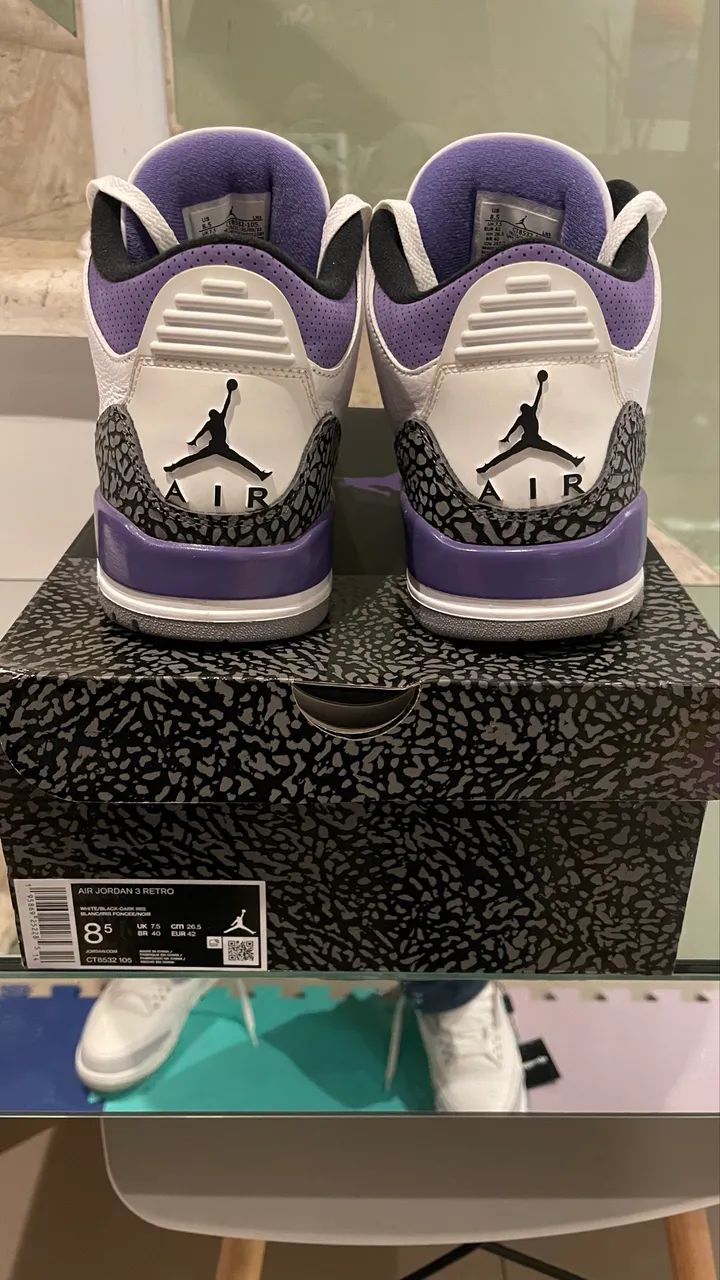 Air Jordan 3 Dark Iris n40 - Foto 2
