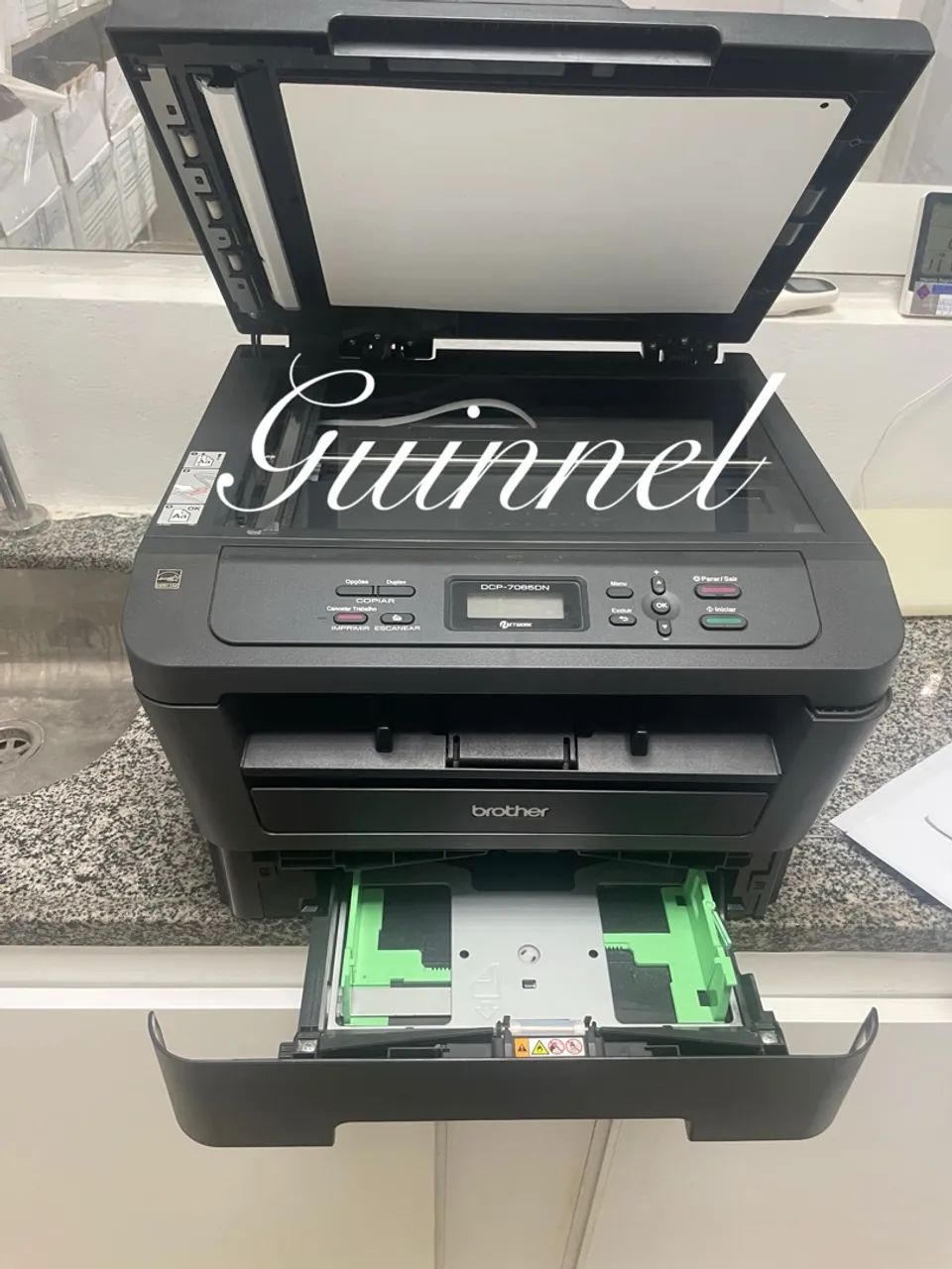 Impressora laser Brother DCP-7060DN - Foto 2