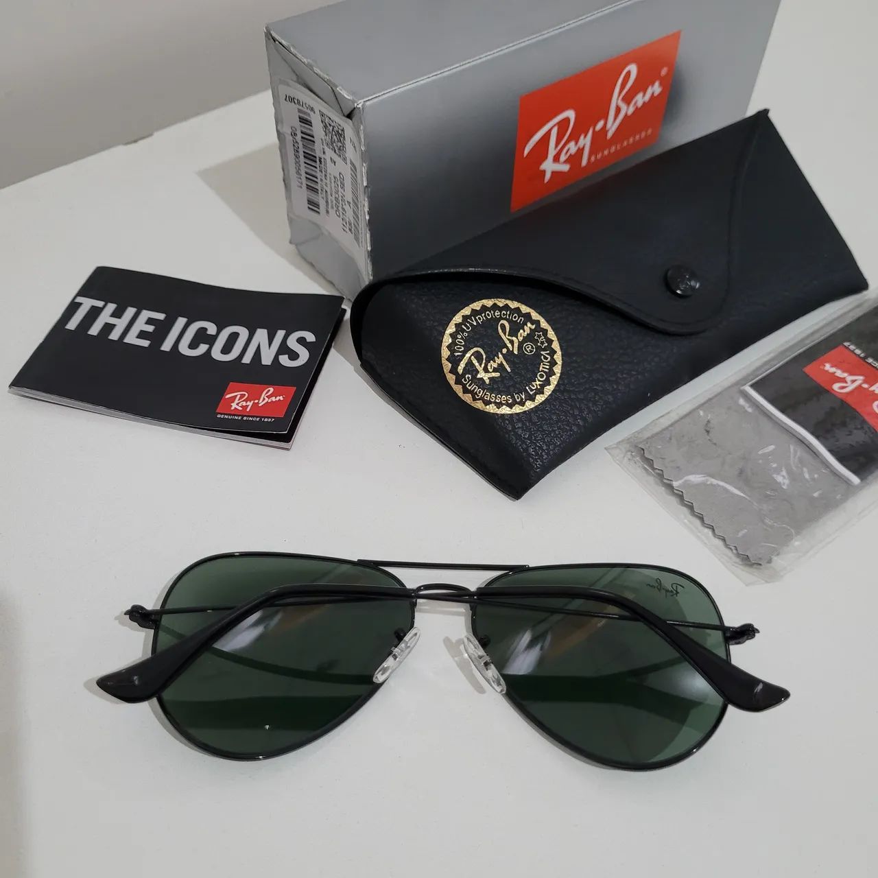Ray ban aviador clássico grande rb3026 - Foto 2