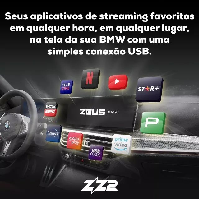 Streaming Box Zeus Bmw 4gb Ram + 64gb Carplay - Foto 3