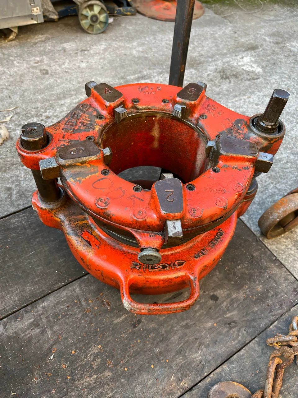 Cabeçote Ridgid 141 ou 161 para Rosqueadeira - Foto 6