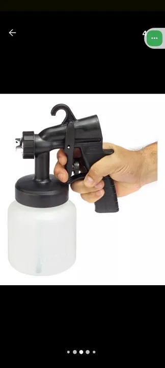 Pistola de Pintura Elétrica - Kit Completo - Novo - Foto 3