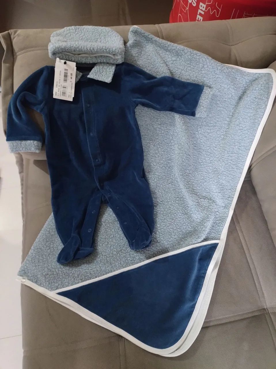KIT PARA BEBÊ NOVINHO EM FOLHA - Foto 5