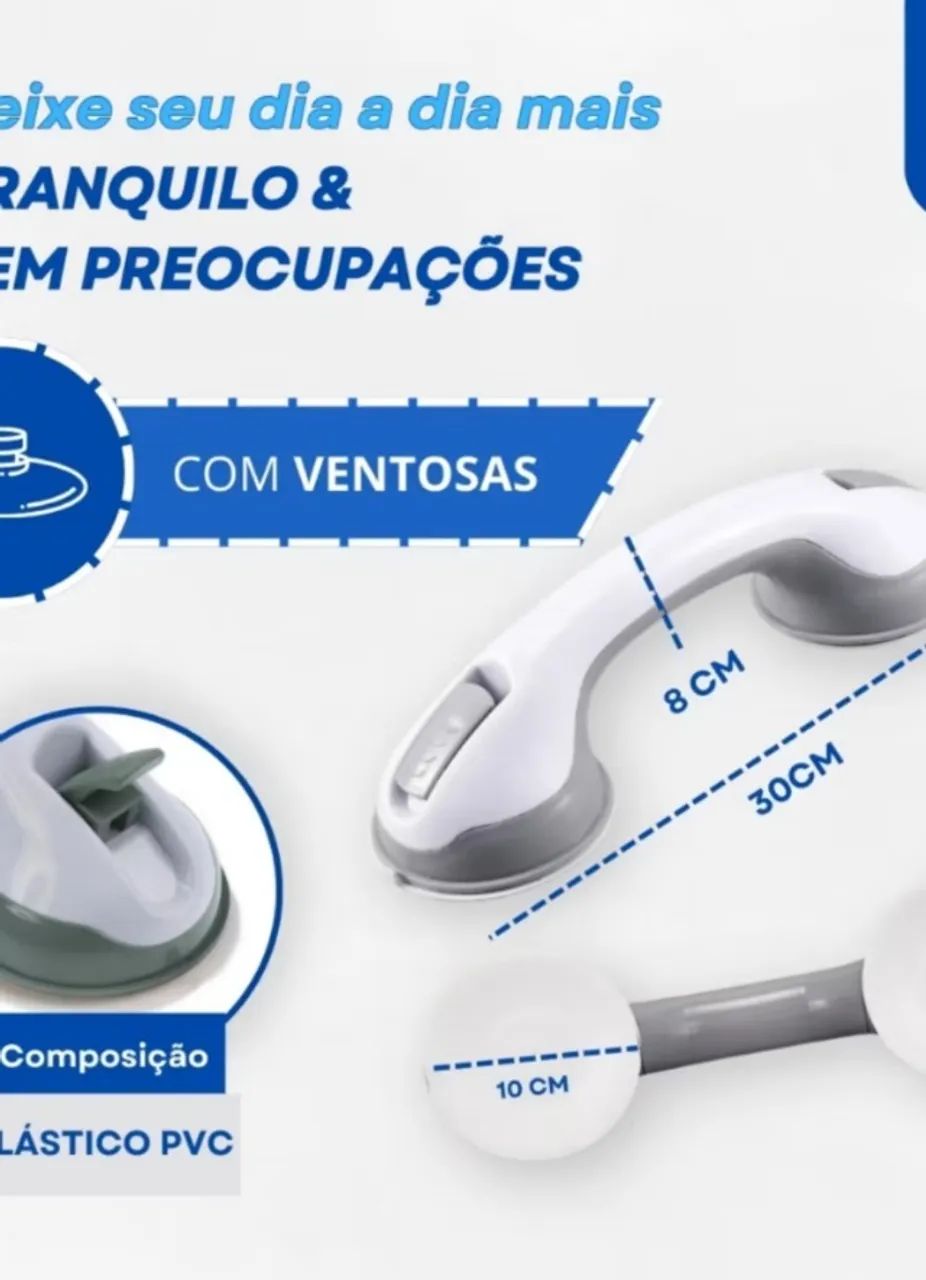 Ventosa removível para fácil instalação - Foto 3