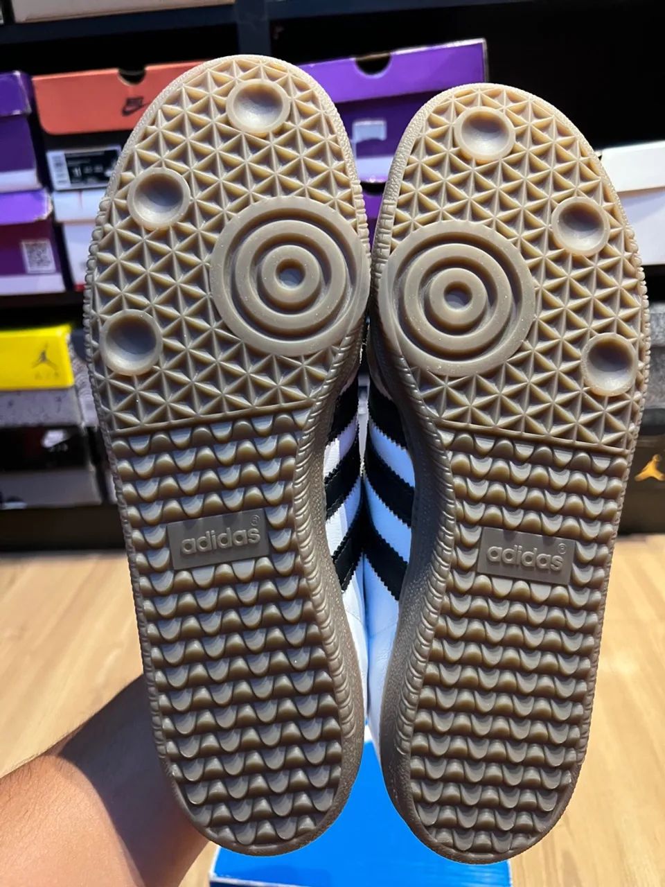 Adidas Samba Original 42 Black Gym - Foto 3