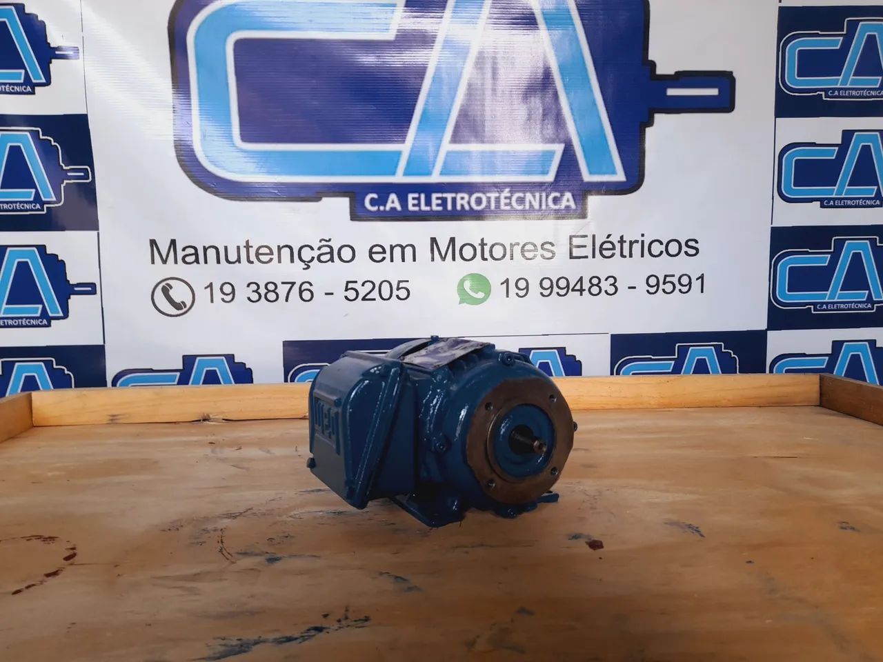 Motor elétrico 0,33 CV 4polos Trifásico - Foto 4