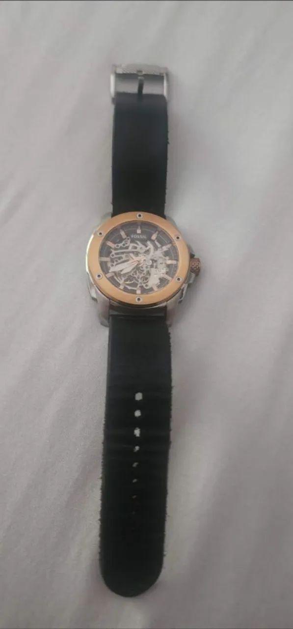 Relógio Fossil Automático Esqueleto  - Foto 3