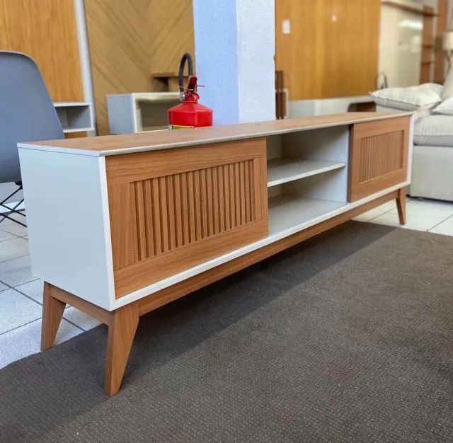 Rack para Tv de até 65 Polegadas 1,80m de Largura- Produto Novo Entrega Rápida - Foto 2