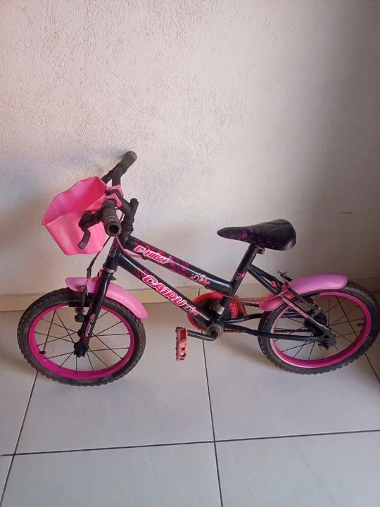 Bicicleta Infantil cairu para menina Aro 16 