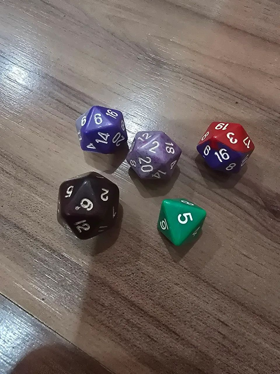 Dados de jogos 