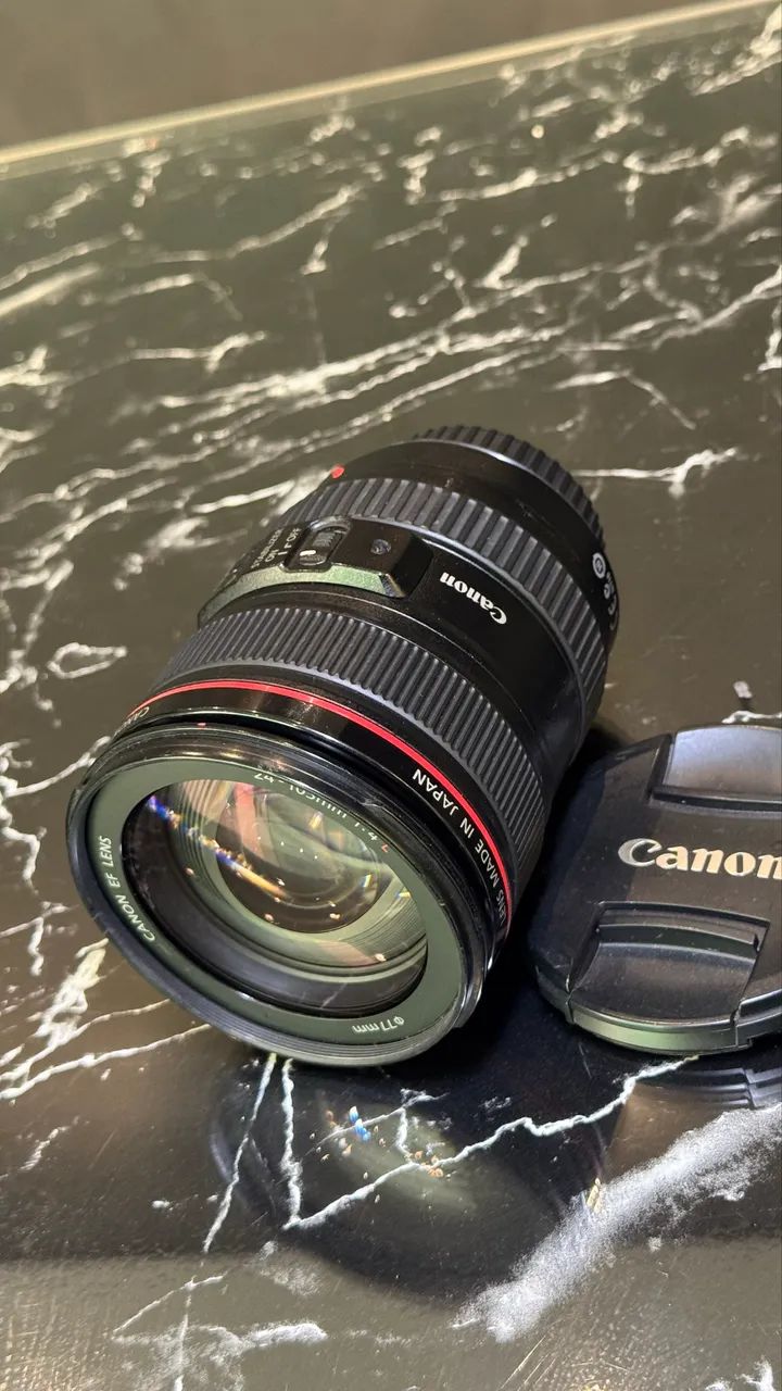 Lente Canon EF 24-105mm f/4L IS USM Macro - Zoom Profissional Versátil com Estabilização - Foto 3