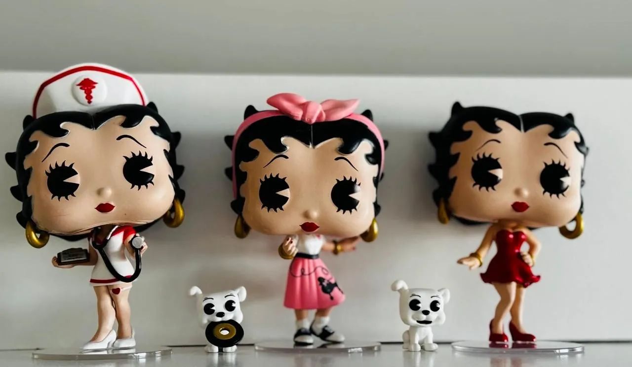 Funko Pop Betty Boop kit 03 421,524 e 555 - Hobbies e coleções