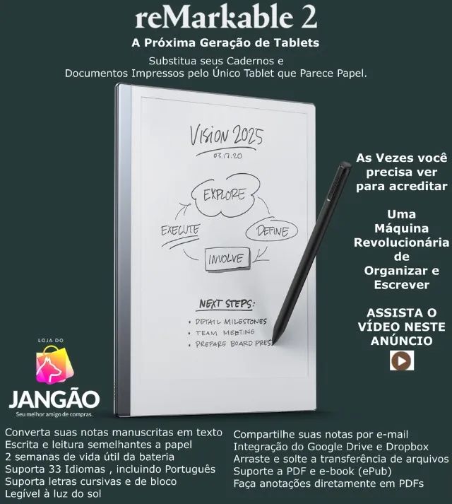 Remarkable 2 Tablet - 8 Gb Memória Interna - Novo, lacrado na caixa - Foto 6