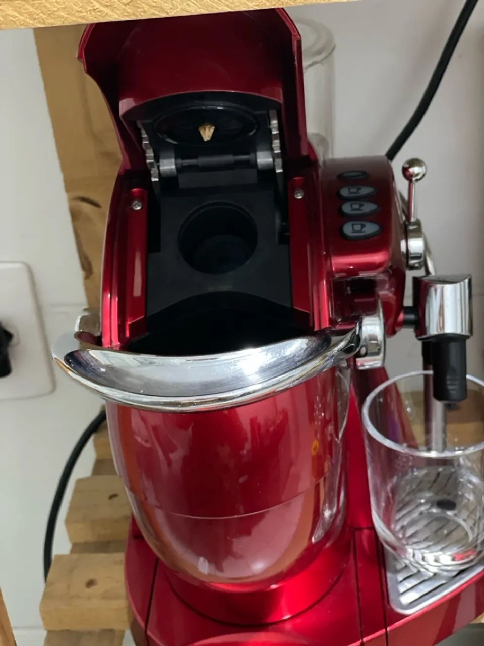 Cafeteira Espresso 3 Corações Gesto Vermelha - Foto 3