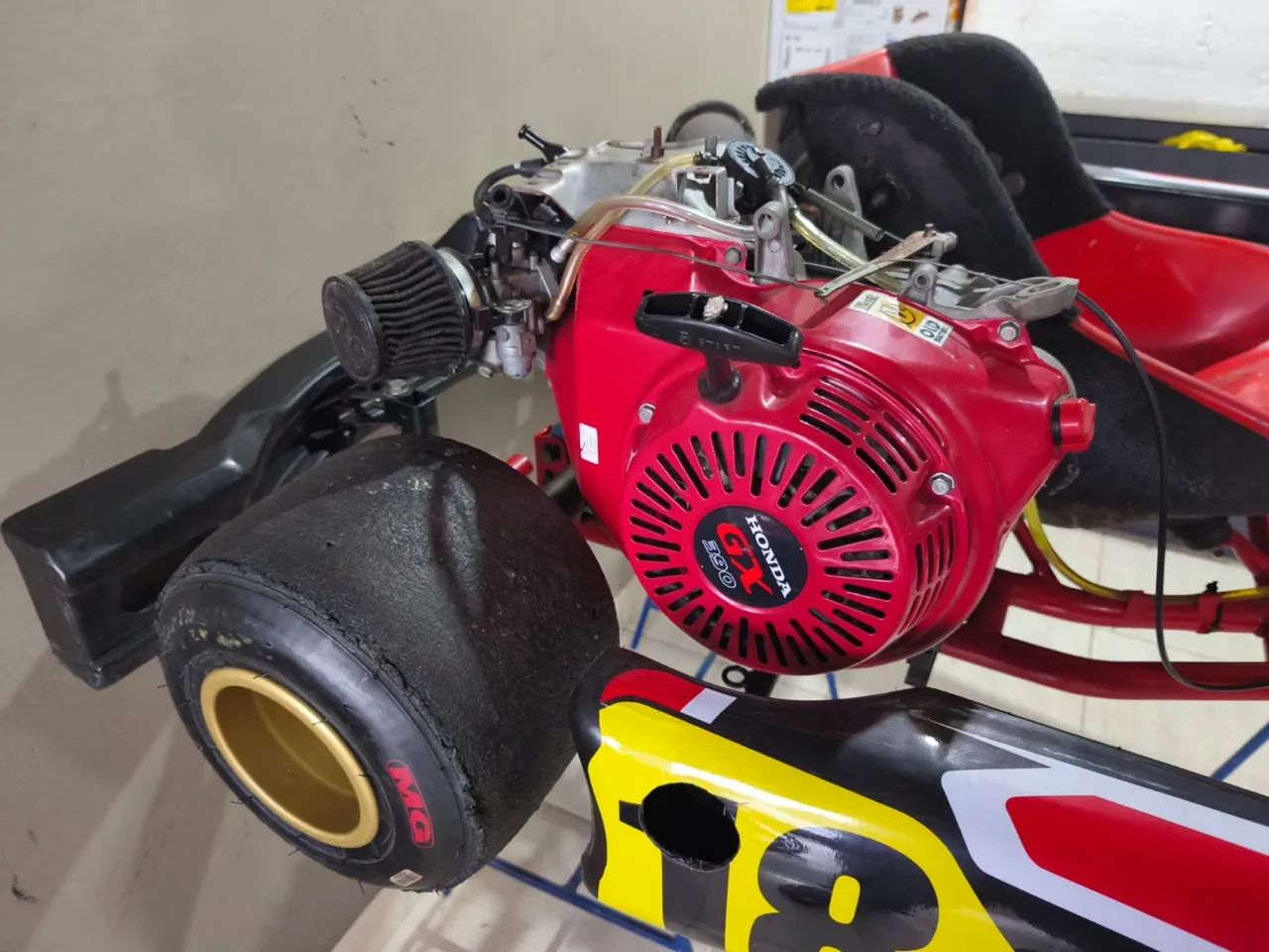 Kart f4 motor honda 390 - Foto 3
