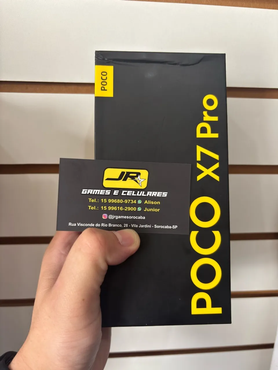 Xiaomi poco X7 pro 512Gb novo lacrado