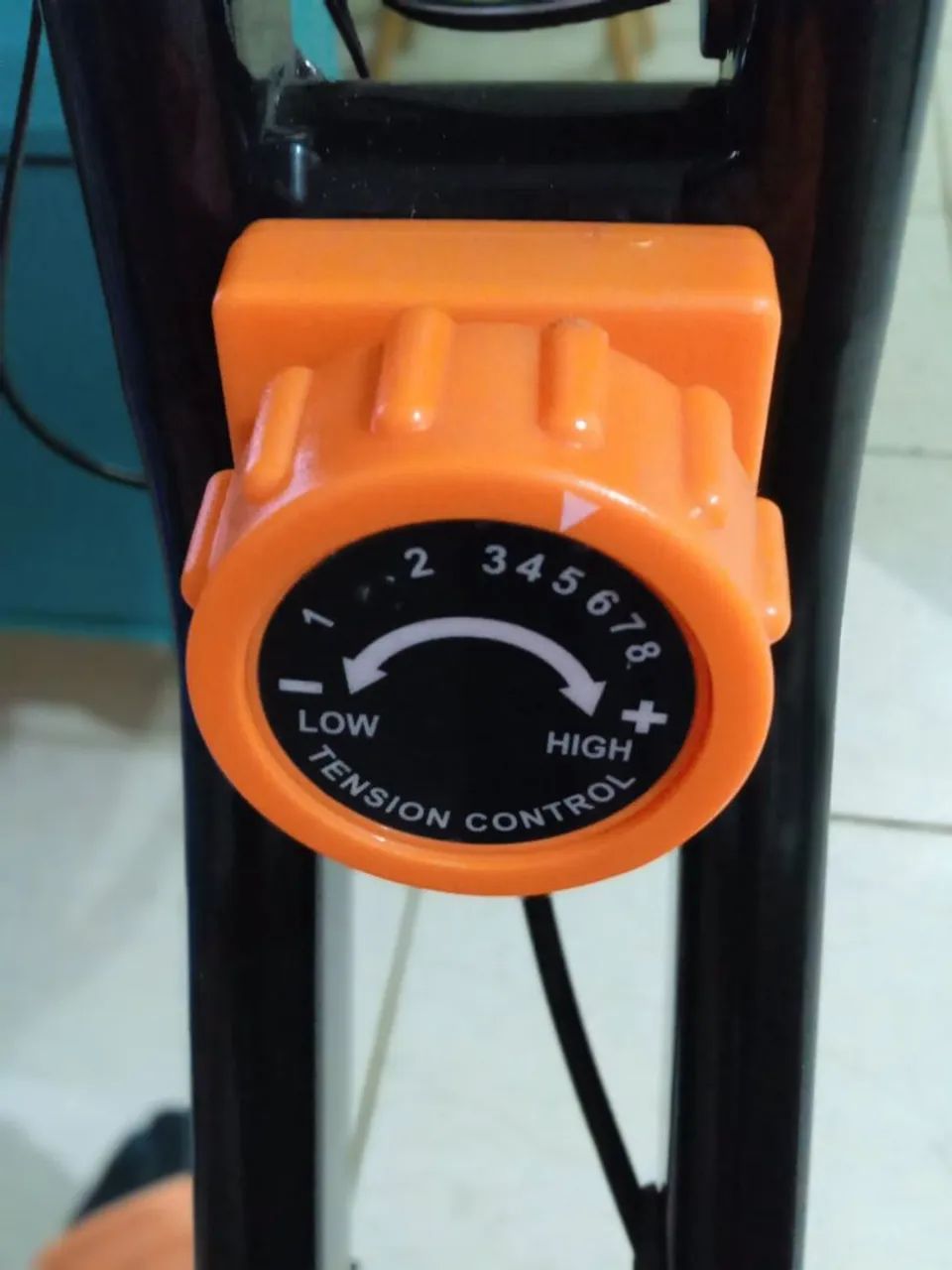 Bicicleta ergométrica dobrável assento com apoio - Foto 6