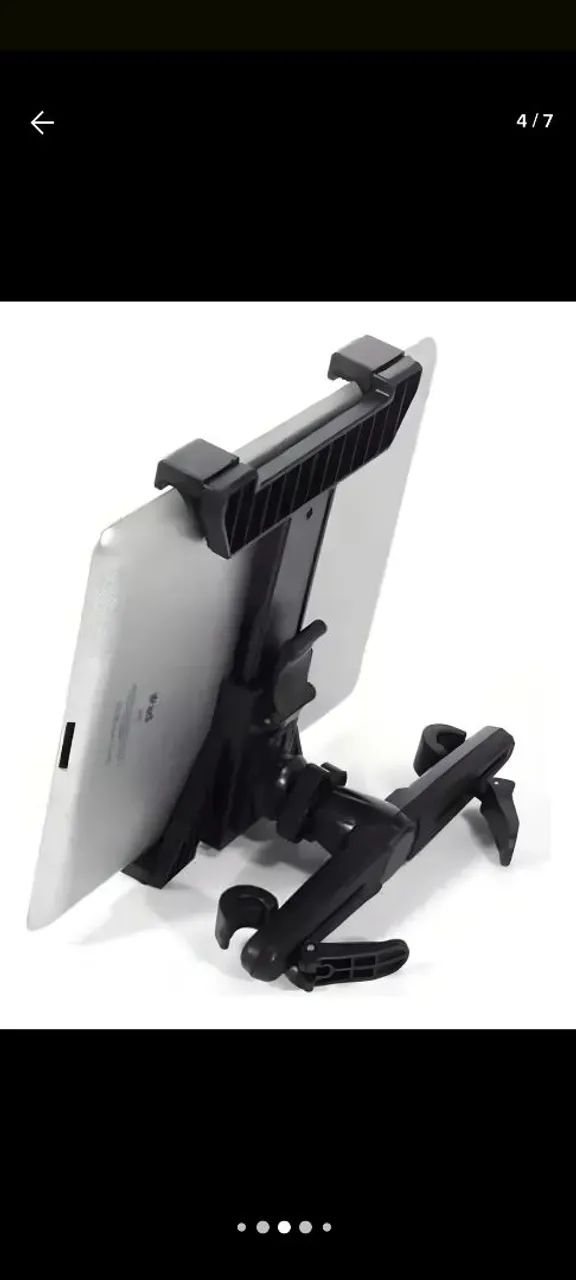 Suporte para tablet banco veicular - Foto 4