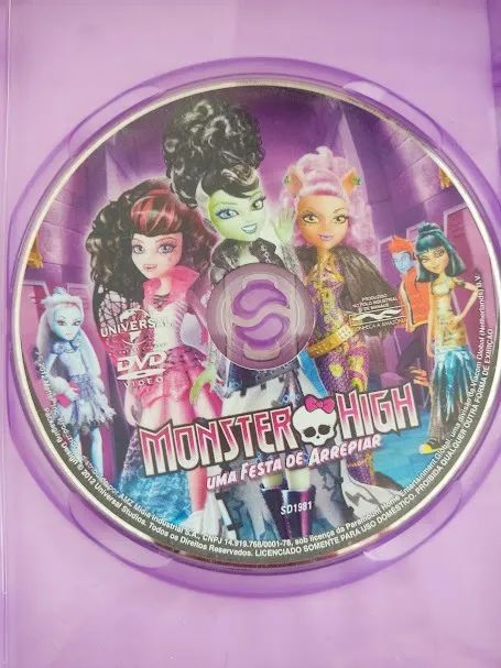 DVD Monster High - Uma Festa de Arrepiar - Universal - Foto 3