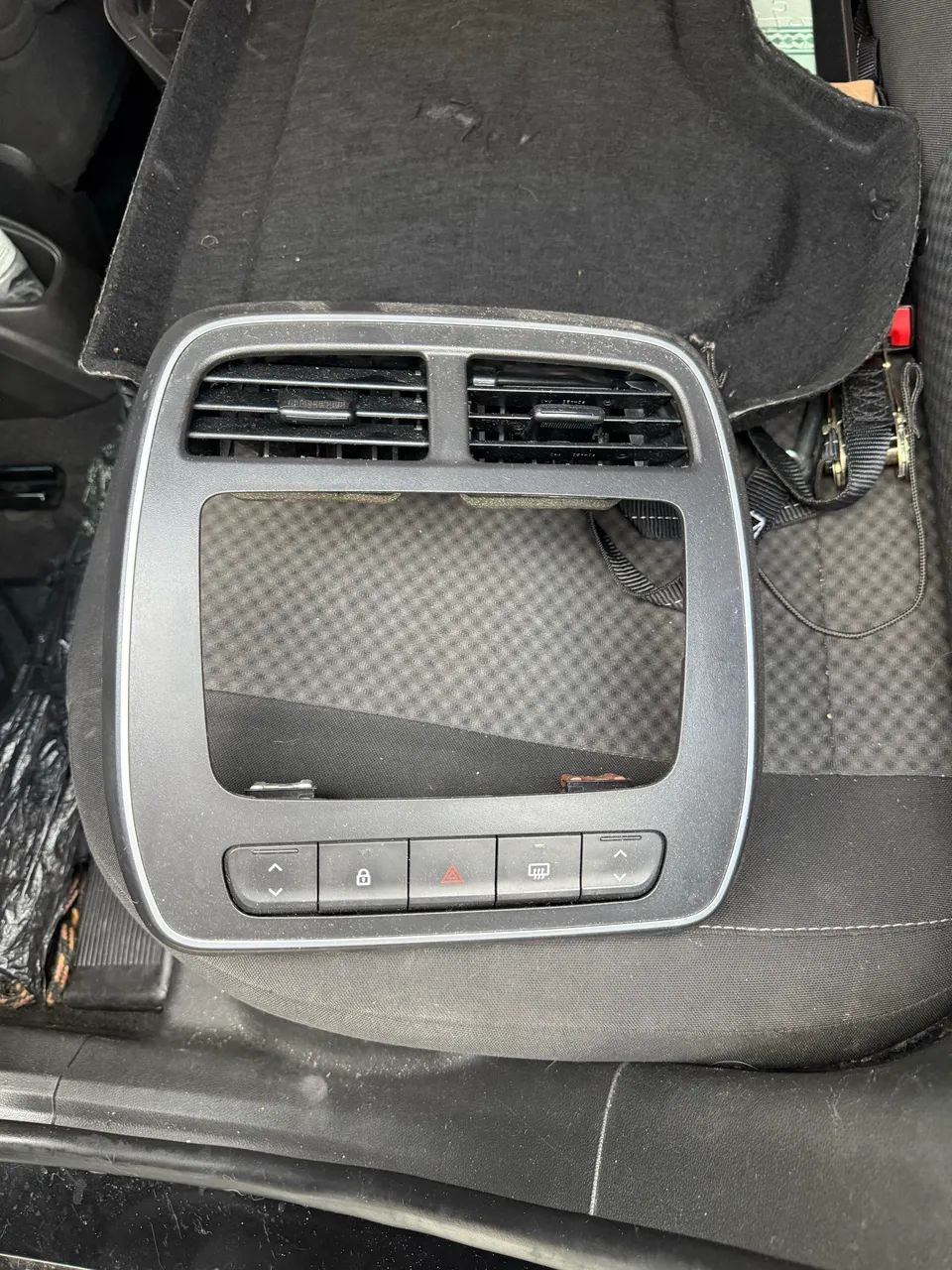 Moldura Central Completo Painel Renault Kwid 2021 