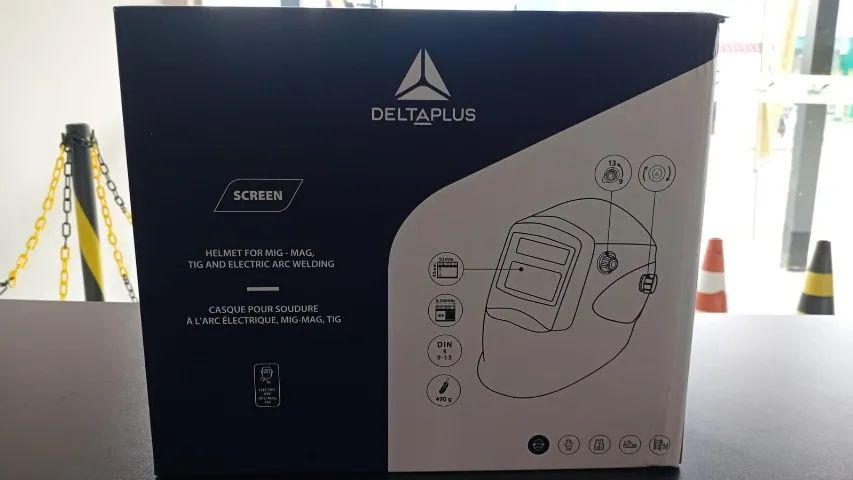 CAPACETE DELTA PLUS PARA SOLDADOR  - Foto 3