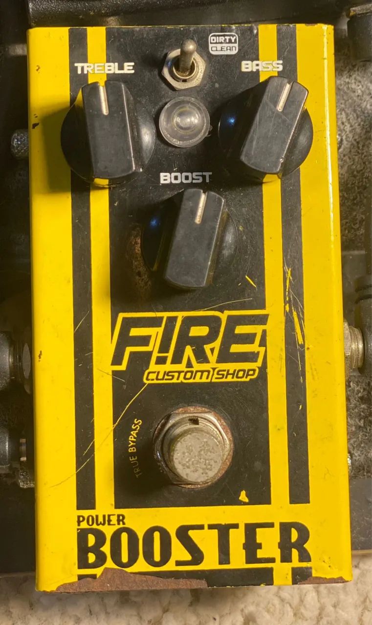 Pedal Fire Booster Volume