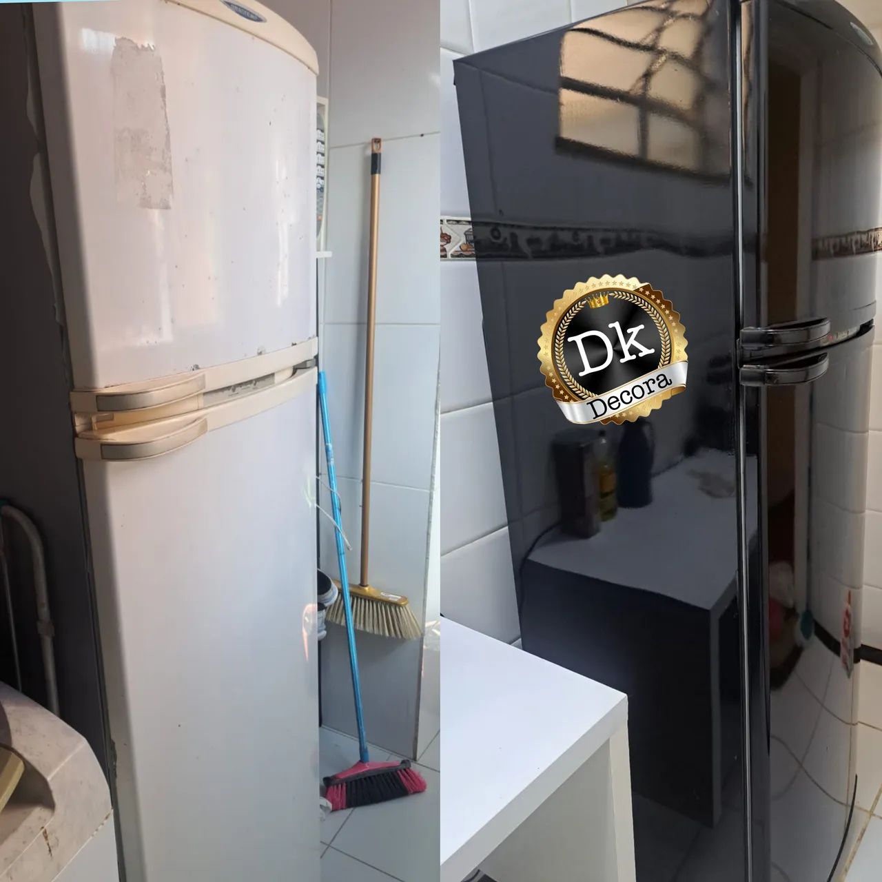 PlotGem Geladeira Retro DK Decora - Foto 3
