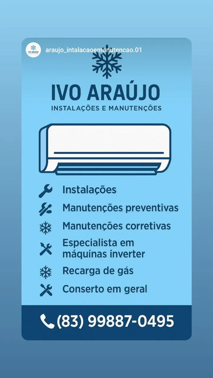 Limpeza e instalação e manutenção de ar-condicionado Splinter