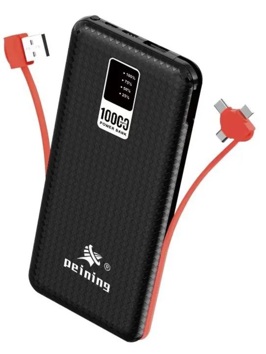 Power Bank 10000 mAh Peining - Novo - Foto 5