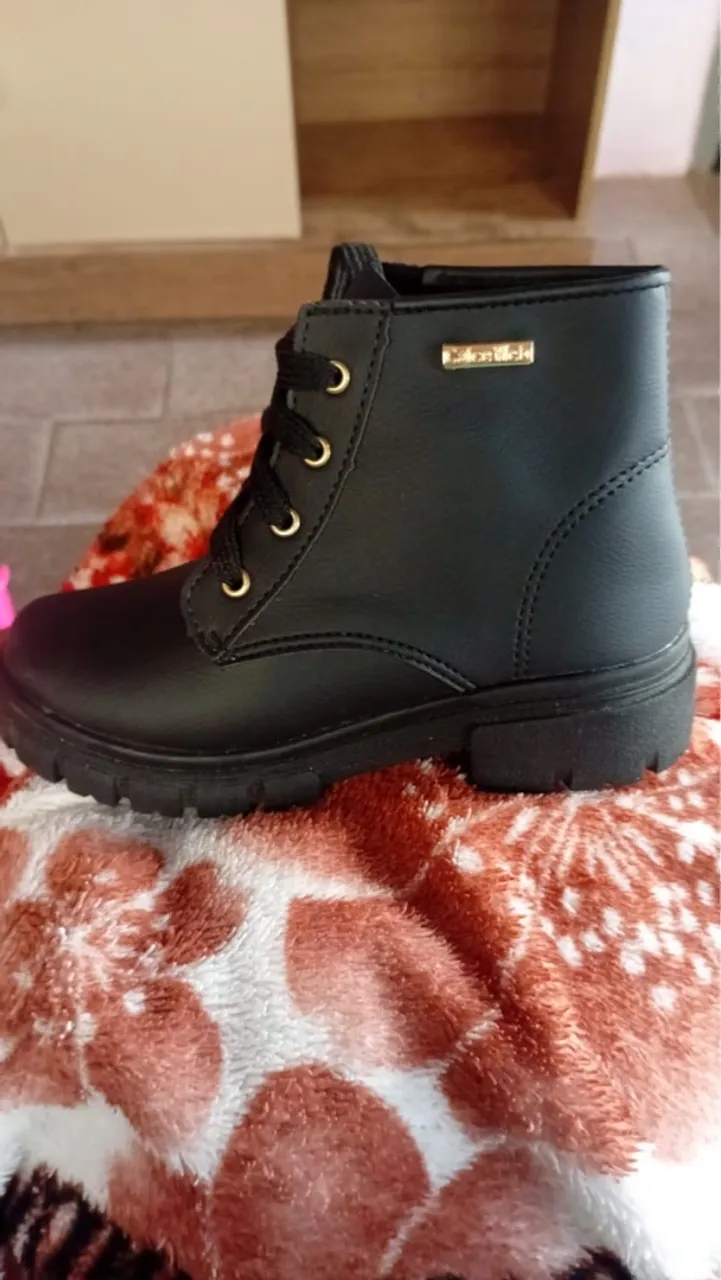 Bota feminina infantil