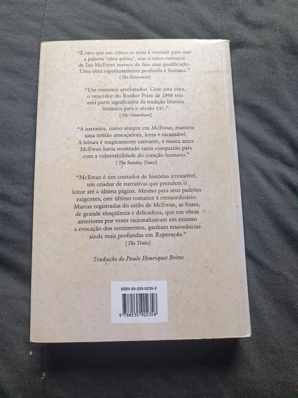 Reparação - Ian McEwan - Foto 2