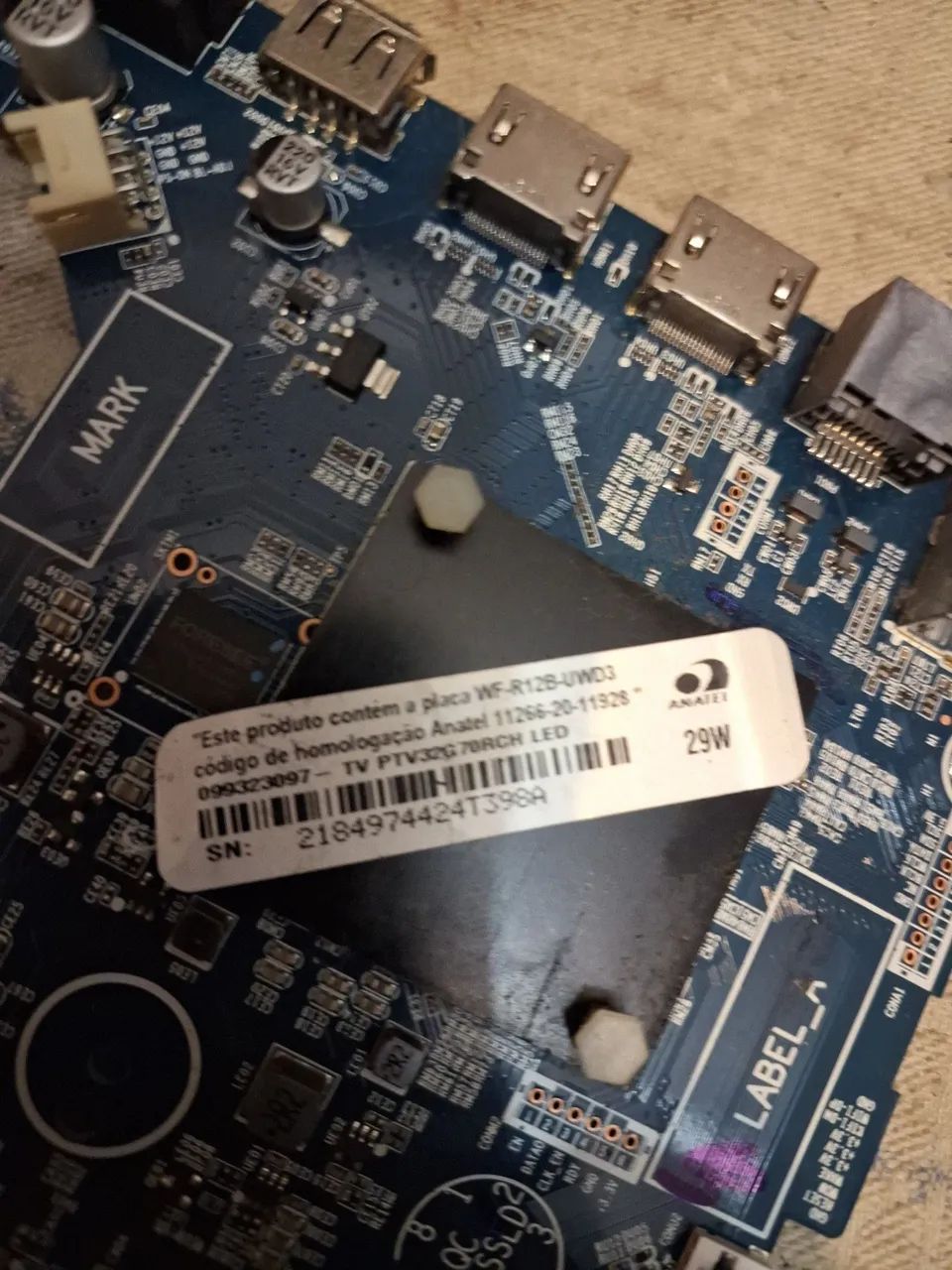 Placa principal  tv ptv 32g70rch led - Foto 2