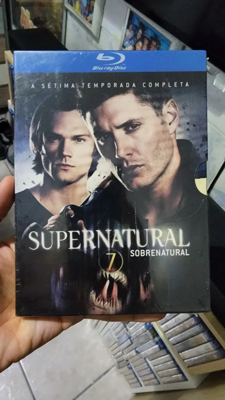 Supernatural - 7ª Temporada Completa Blu-Ray