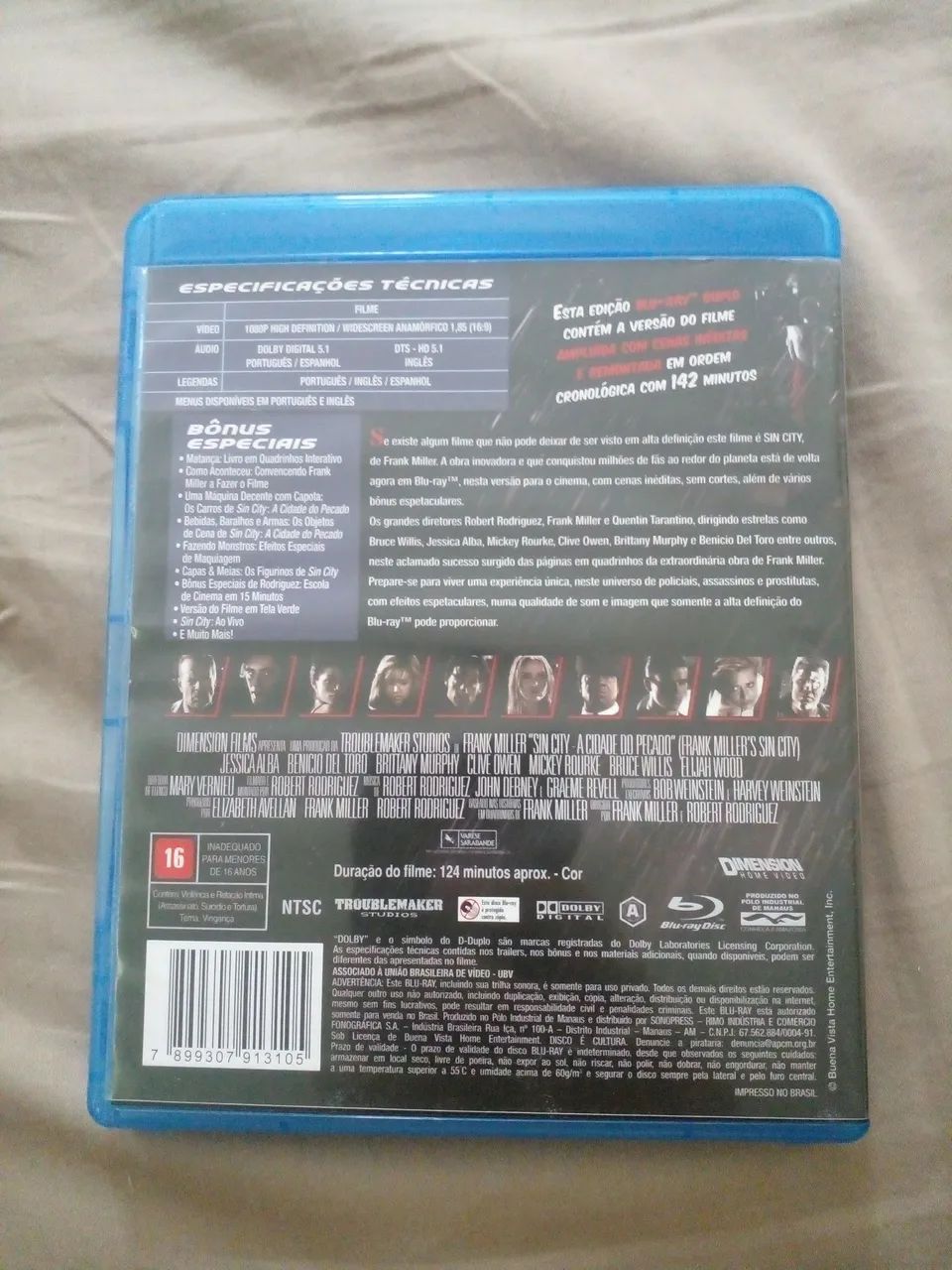 Sin City - A Cidade do Pecado (Blu-Ray) Duplo - Foto 4