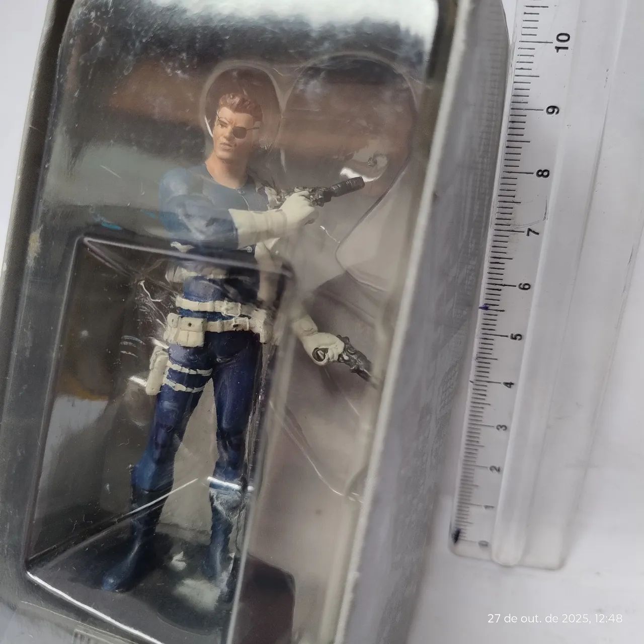 Coleção Eaglemoss Marvel 2008. Nick Fury. Novo lacrado. - Foto 4