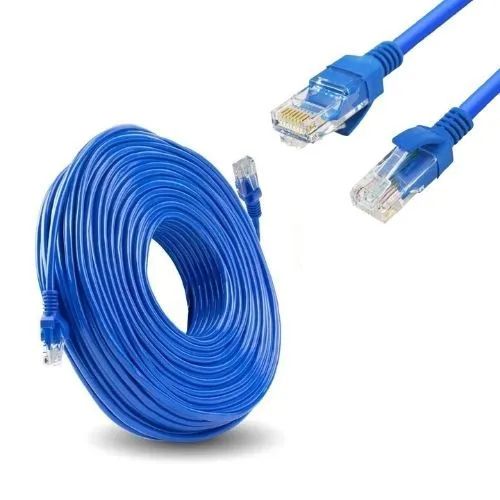 Cabo de Rede RJ45 10 METROS Azul - CAT53