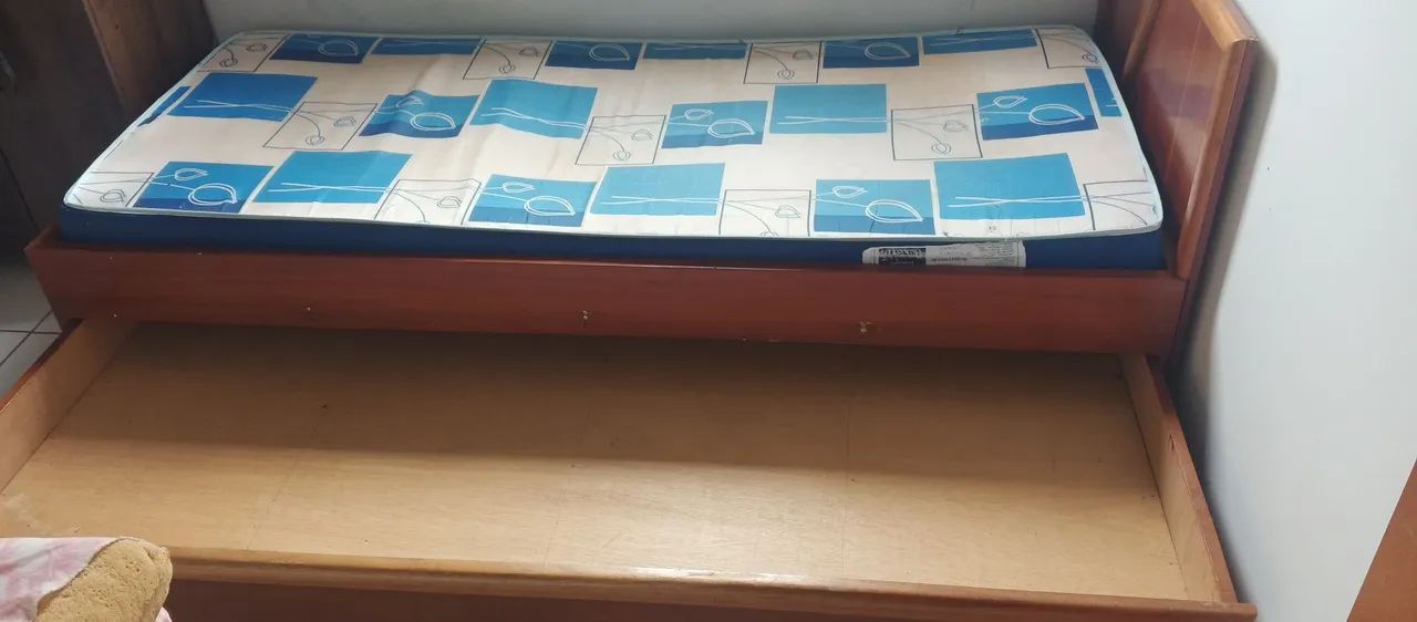 Cama com auxiliar sem o colchão - Foto 2