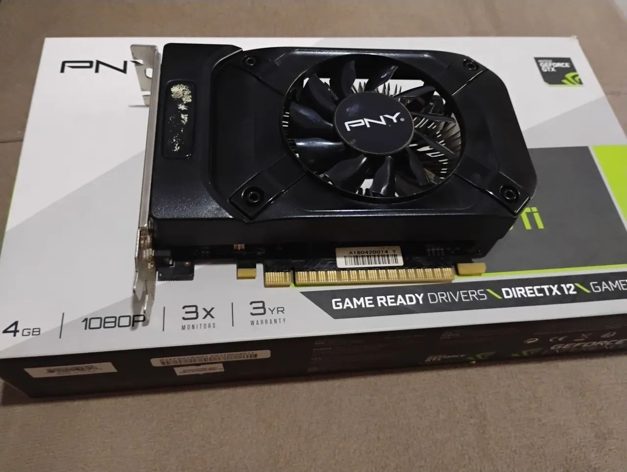 Placa de Vídeo PNY GeForce GTX 1050 Ti 4GB - Foto 2