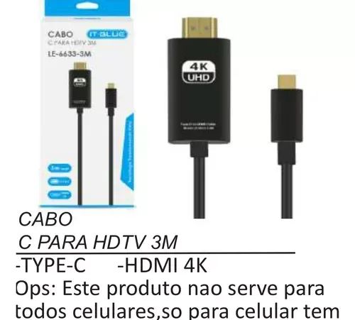 Cabo Usb C Type C Para Hdmi  - Foto 3