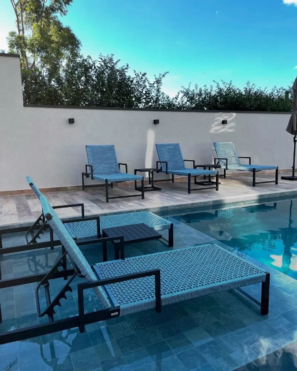 Espreguiçadeira para piscina - UNIDADE