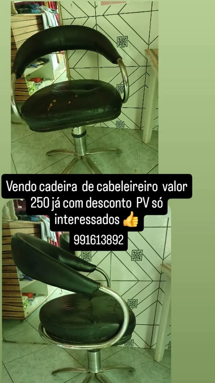 Cadeira de salão